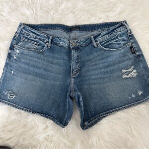 Silver Jeans Light Blue Jean Shorts